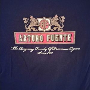 Arturo Fuente cigar shirt.